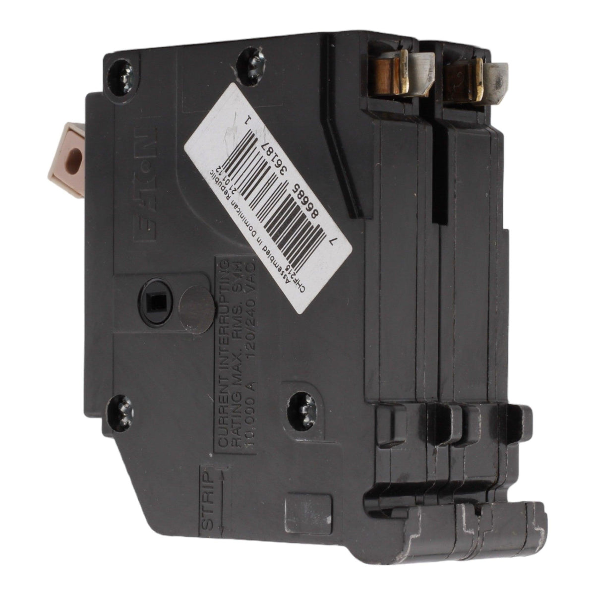Eaton CH CHF215 15A 2P 120/240V Thermal-Magnetic Circuit Breaker - Image 5