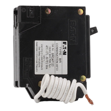 Eaton BRCAF120 20 Amp Single Pole 120V Pigtail-Neutral AFCI Arc Fault Circuit Breaker UL - Image 5