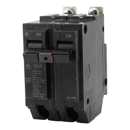GE THQB2150 50A 2P 120/240V Q-Line Bolt-On Circuit Breaker - Image 6