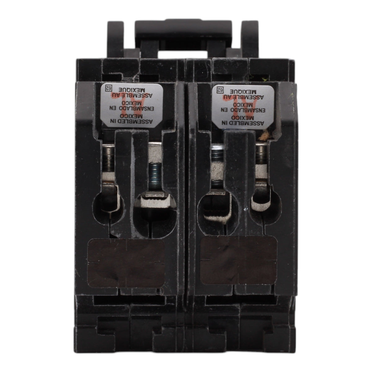 Square D HOMT1515240 15/15/40A 120/240V Quad Tandem Circuit Breaker, Plug-In, 10kA Interrupt, for Homeline Load Centers - Image 7