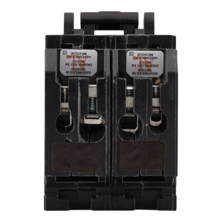 Square D HOMT1515240 15/15/40A 120/240V Quad Tandem Circuit Breaker, Plug-In, 10kA Interrupt, for Homeline Load Centers - Image 7
