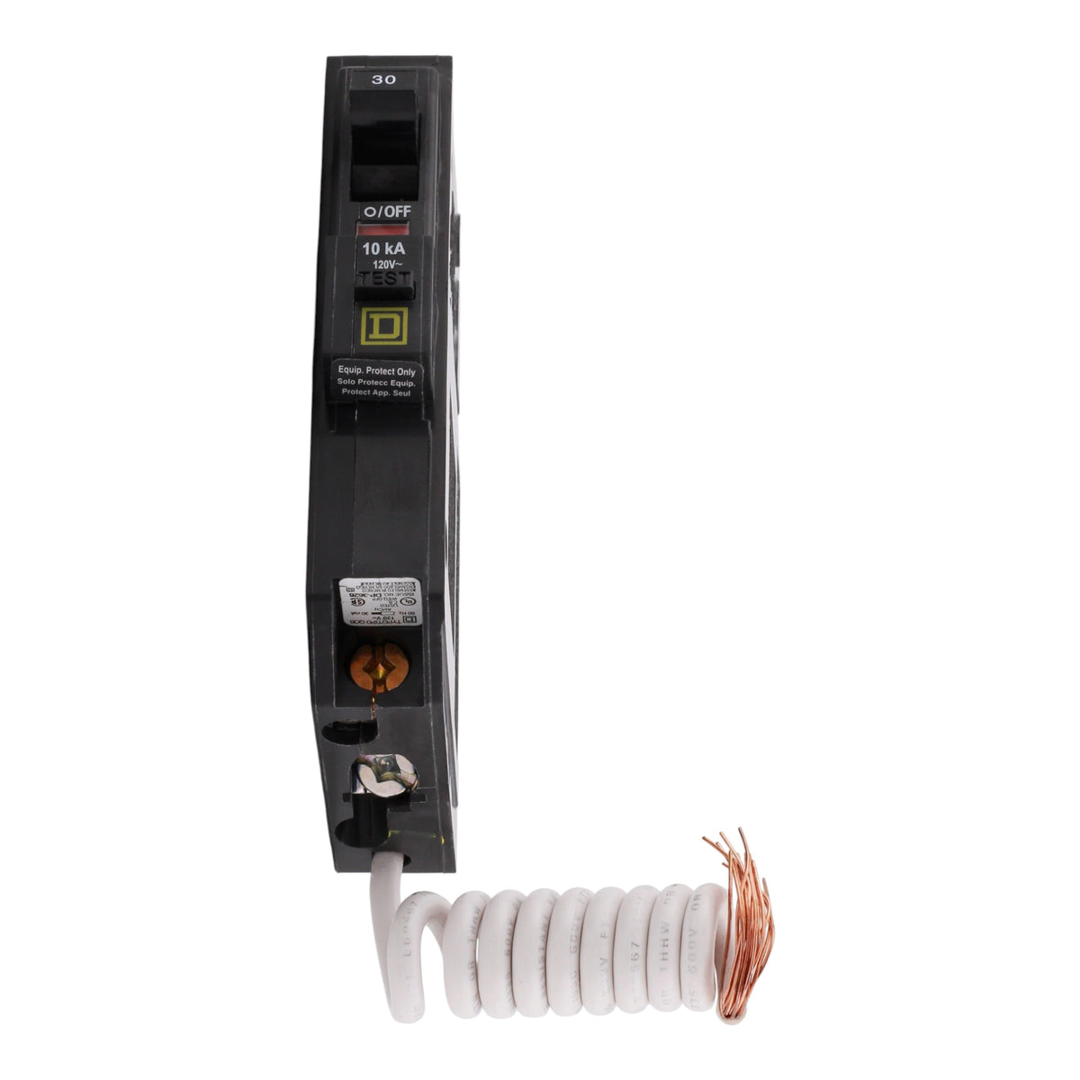Square D QO QOB130EPD 30A 1P 120V GFCI Bolt-On Circuit Breaker - Image 5