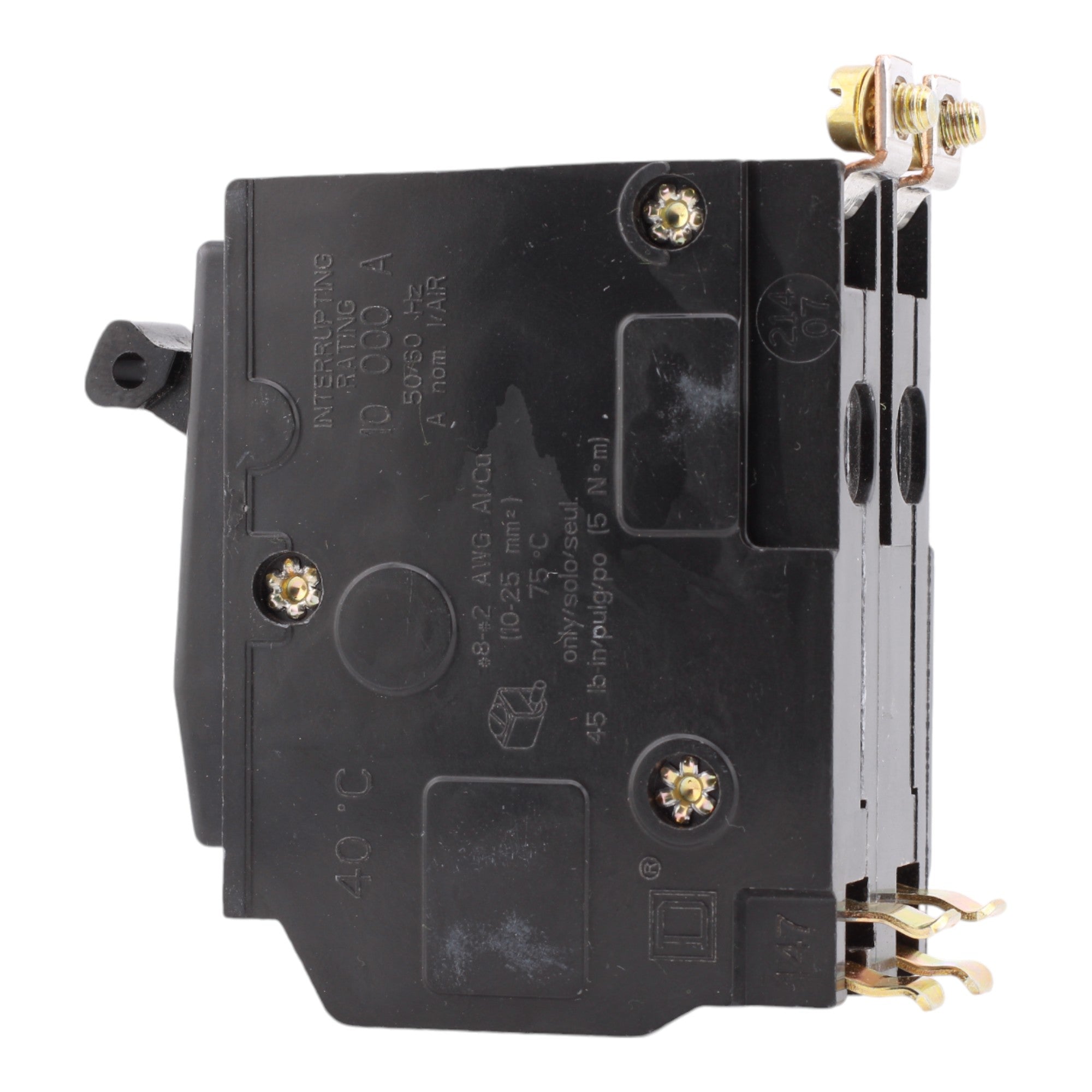 Square D QOB250 50 Amp Double Pole 240V Standard Trip Bolt-On Circuit Breaker UL - Image 4
