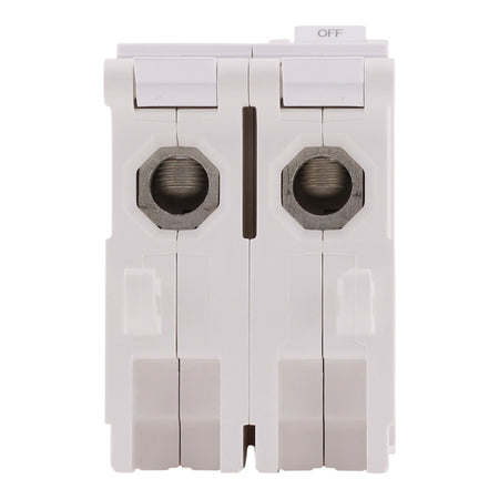 Leviton LB290 90A 2P 120/240V Standard Hydraulic Magnetic Circuit Breaker - Image 8