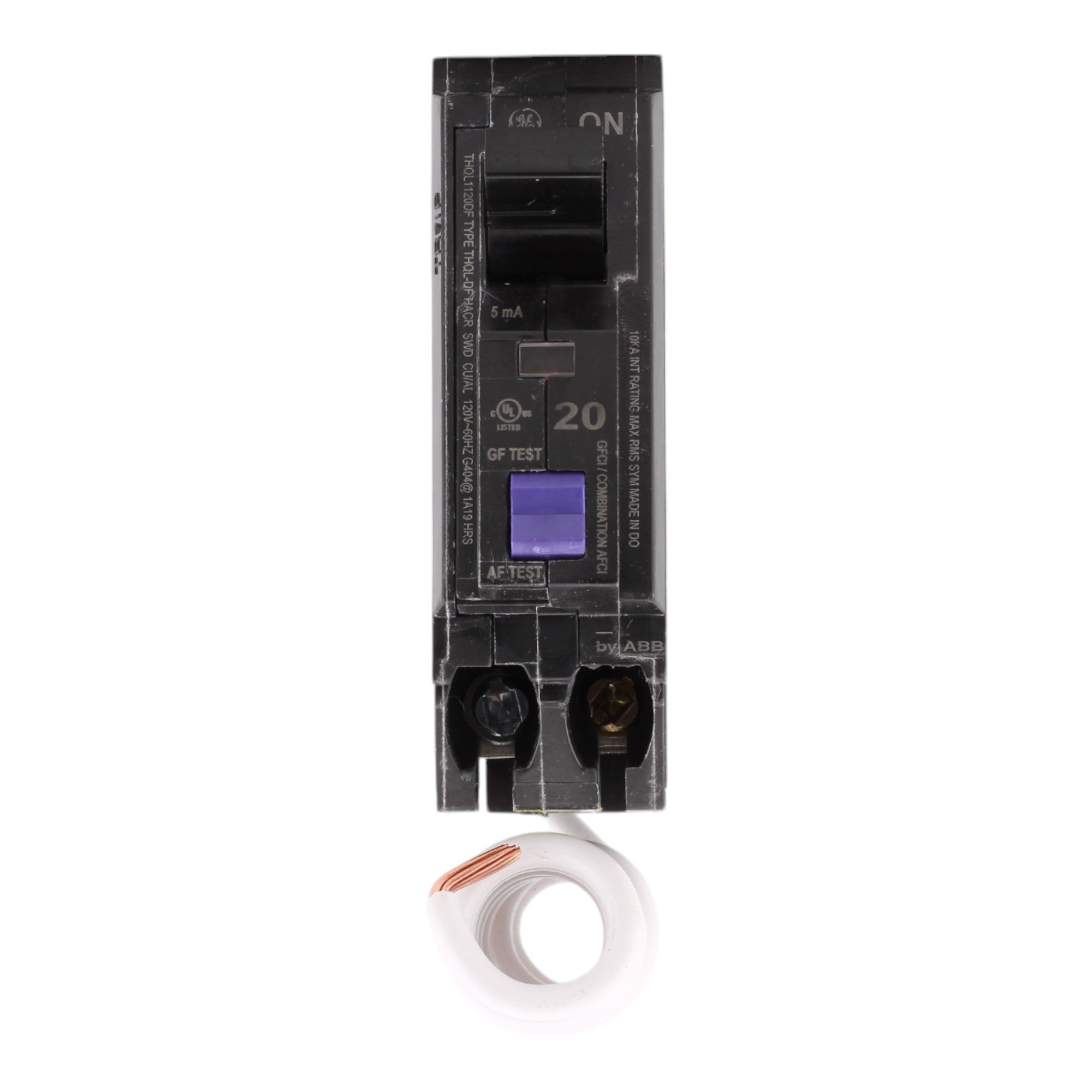 GE THQL1120DFP 20A 120V 1-pole Dual Function AFCI/GFCI Breaker UL - Image 2