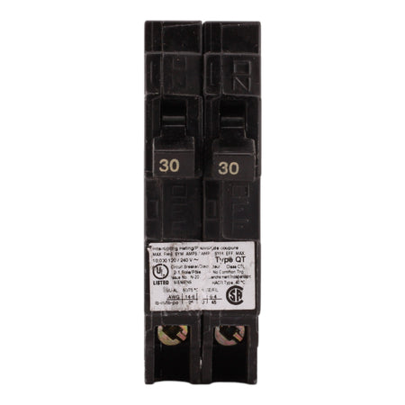 Siemens Q3030 30A-30A 1P 120V Duplex Circuit Breaker - Image 2