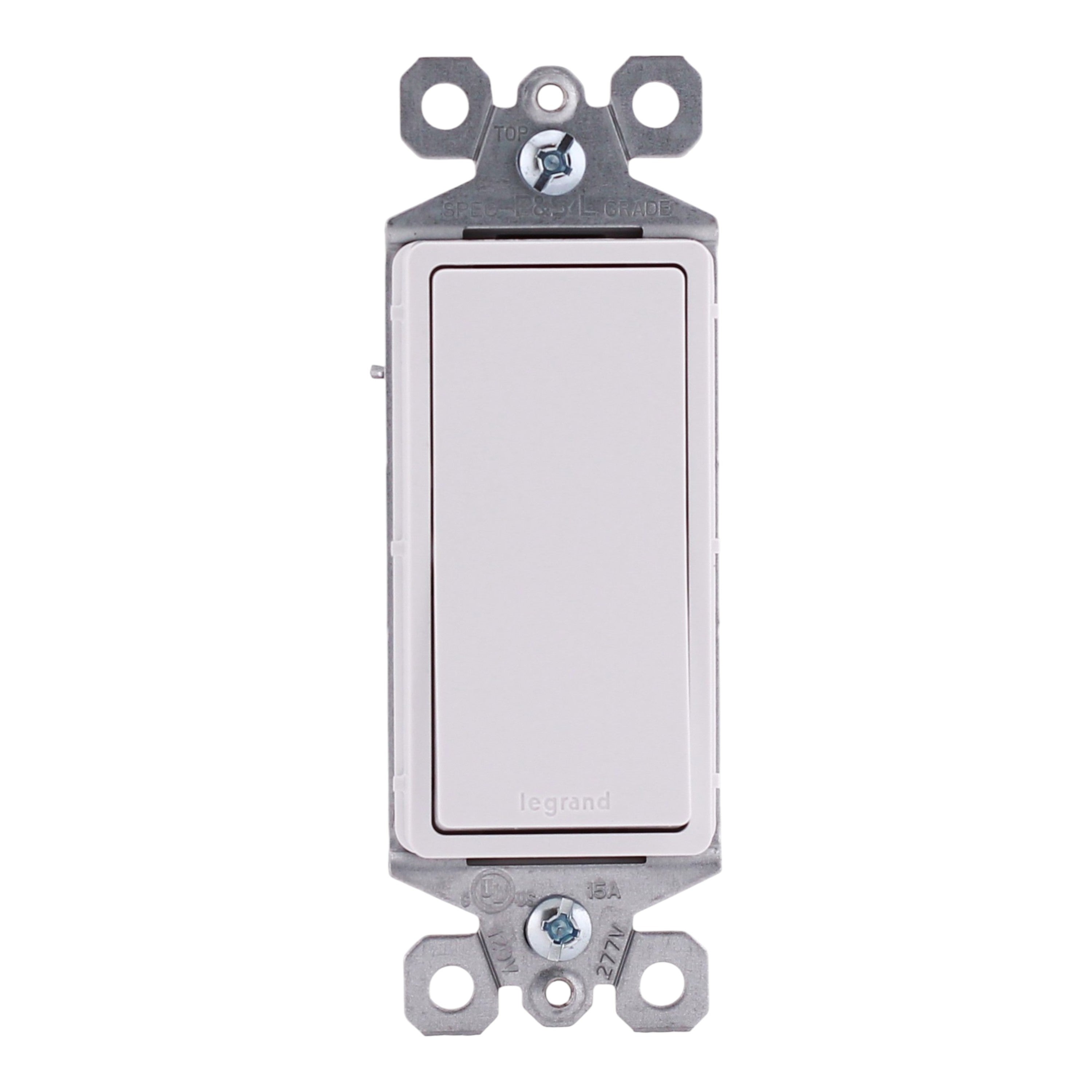 Pass & Seymour, Radiant, NEW - 10-PACK  TM873W, 15A, 3-Way, 120/277V, Decorator Switch, White - Image 4