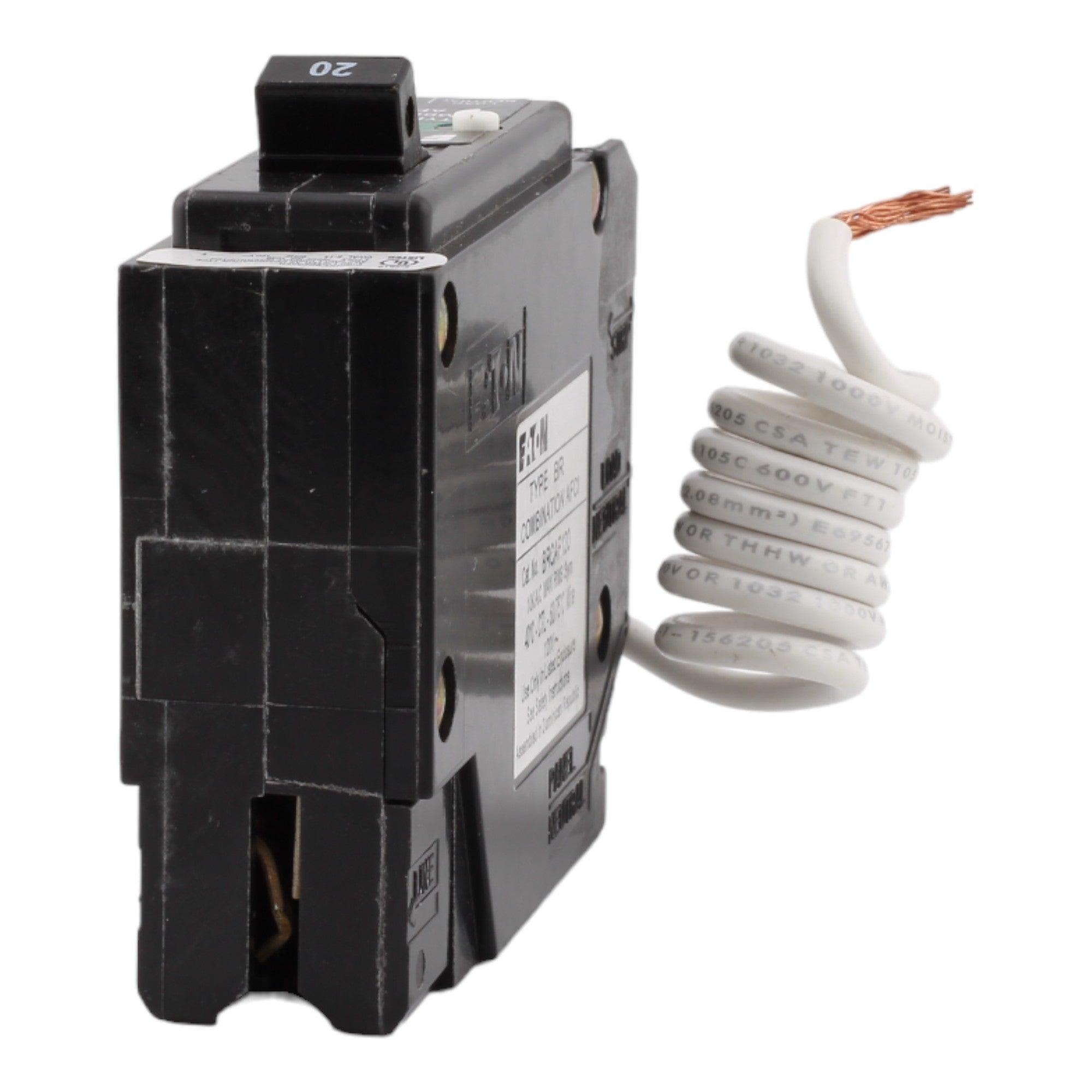 Eaton BRCAF120 20 Amp Single Pole 120V Pigtail-Neutral AFCI Arc Fault Circuit Breaker UL - Image 8