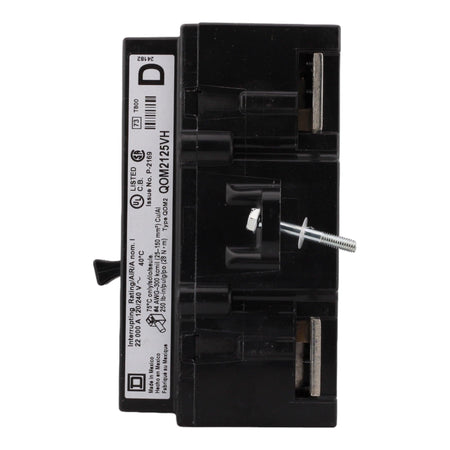Square D QOM2125VH 125 Amp Double Pole Main Circuit Breaker, 120/240V, Bolt-On, UL Listed - Image 5