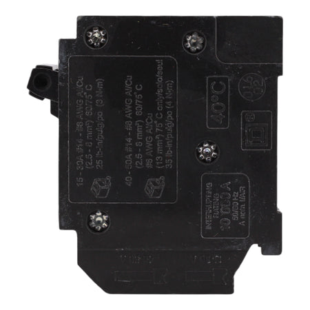 Square D HOMT1515220, 15A/20A, 120/240V, Quad Tandem Circuit Breaker, Plug-In, for Homeline Load Centers - Image 3