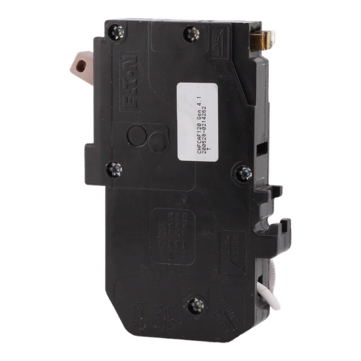 Eaton CHFCAF120 20 Amp Single Pole 120V Pigtail-Neutral AFCI Arc Fault Circuit Breaker UL - Image 4