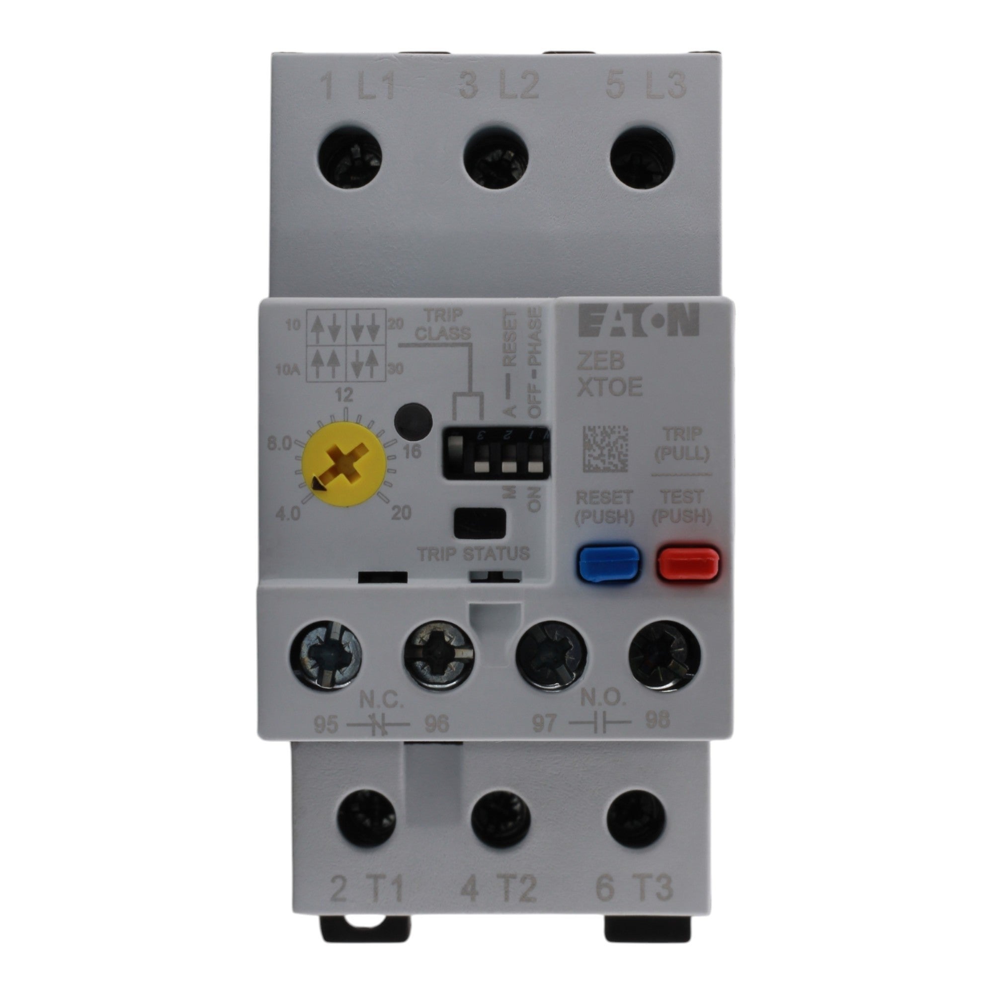 Eaton C440 XTOE020CCSS 4-20A 45mm Electronic Overload Relay - Image 4