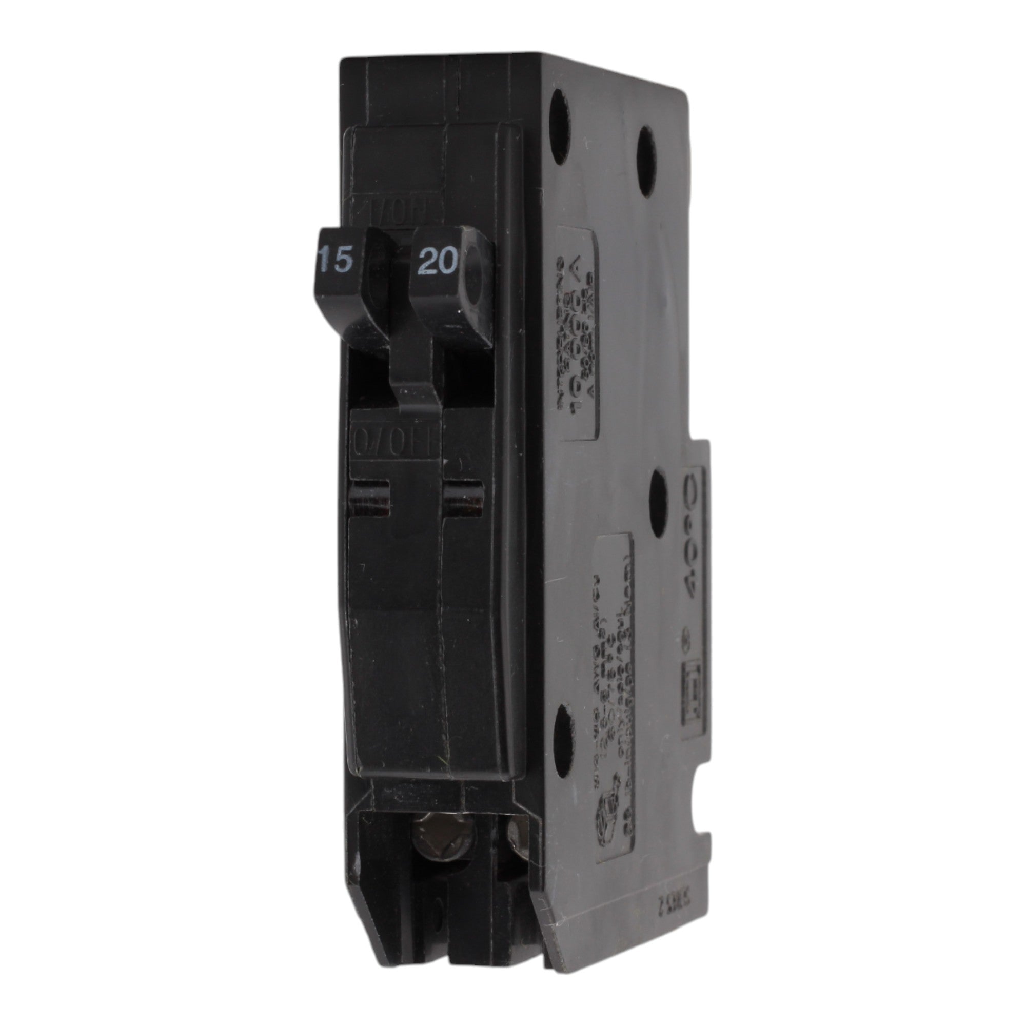 Square D QOT1520 15/20 Amps 120/240 Volts Tandem Single Pole Circuit Breaker Plug-In for QO Panels - Image 3