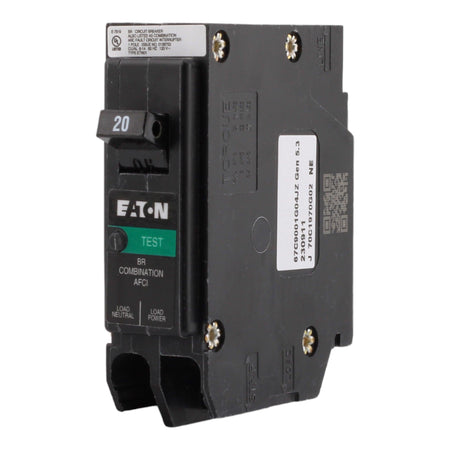 Eaton BR BRP120AF 20A 1P 120V AFCI Plug on Neutral Circuit Breaker - Image 2