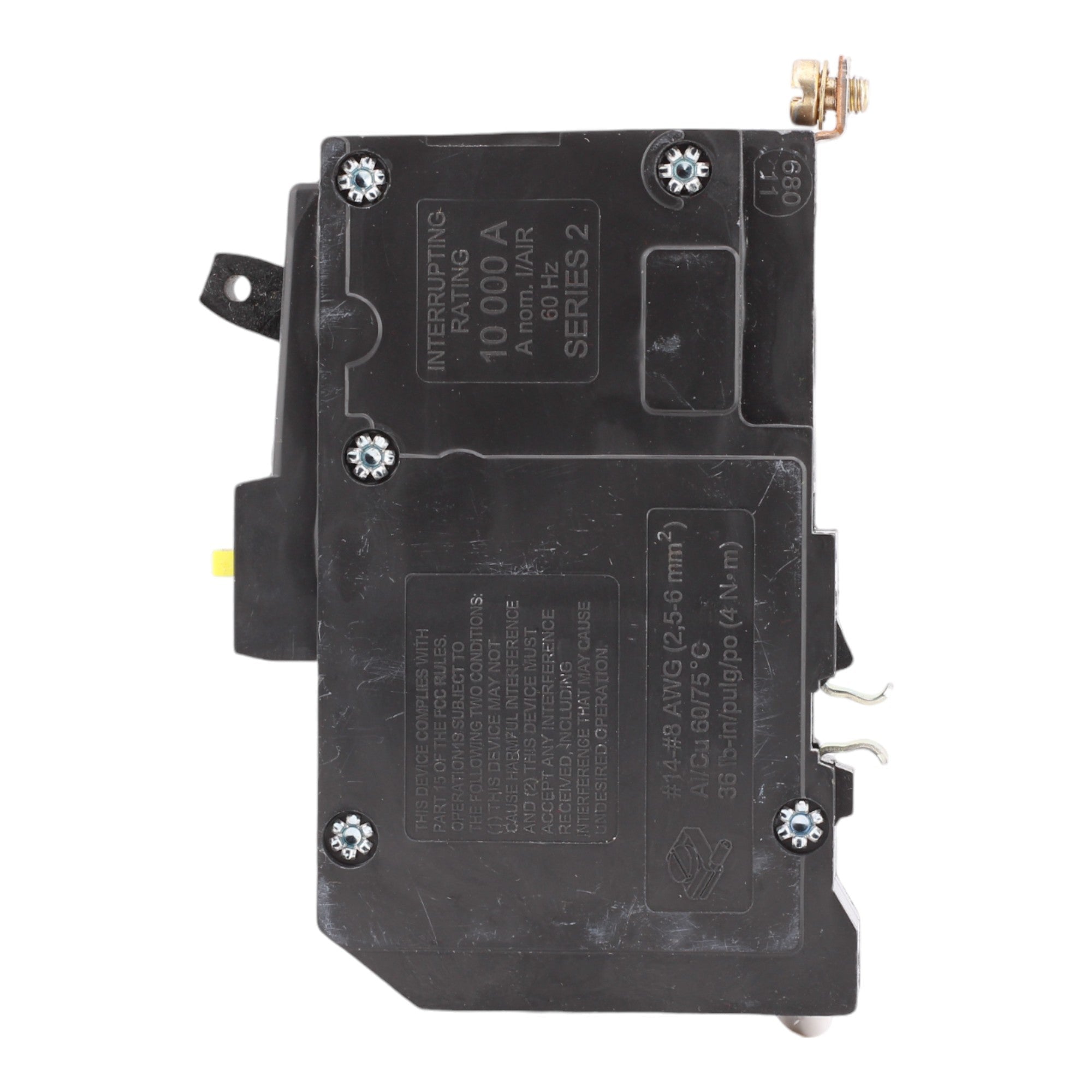 Square D QOB120GFI 20 Amp Single Pole 120V Bolt-On GFCI Ground Fault Circuit Breaker UL - Image 4