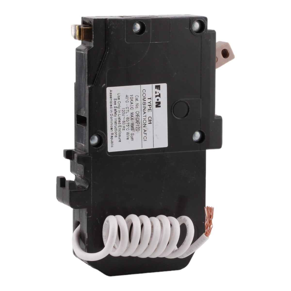 Eaton CHFCAF120 20 Amp Single Pole 120V Pigtail-Neutral AFCI Arc Fault Circuit Breaker UL - Image 5