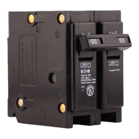 Eaton CL250 50A 2P 120/240V Classified Circuit Breaker