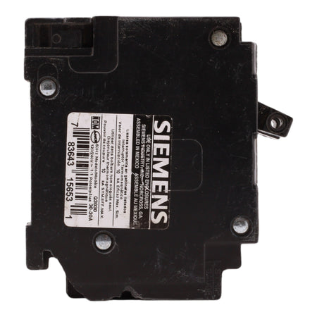 Siemens Q3030 30A-30A 1P 120V Duplex Circuit Breaker - Image 3