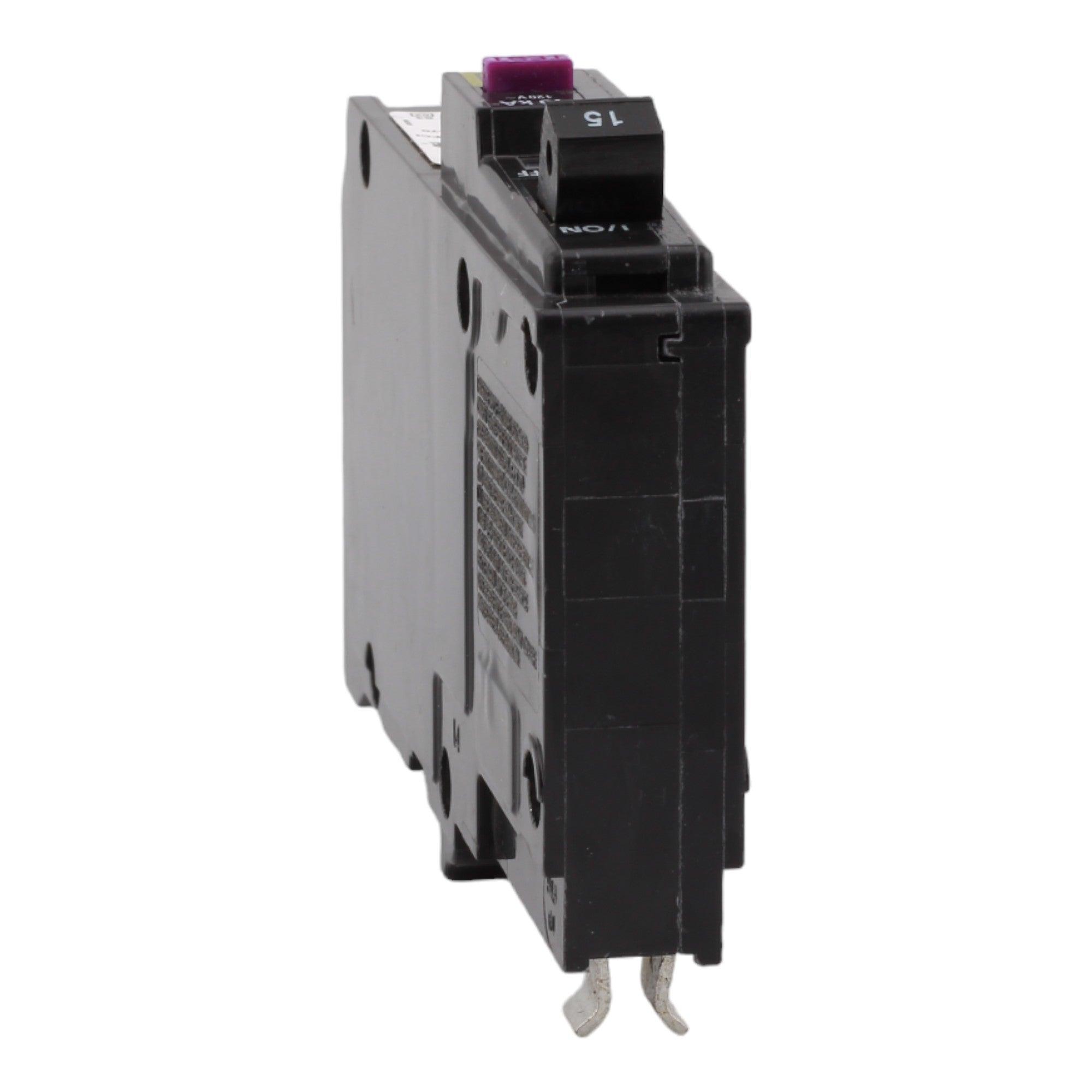 Square D QO115PDF 15 Amp Single Pole 120V Plug-On Neutral AFCI/GFCI Dual Function Circuit Breaker UL - Image 8