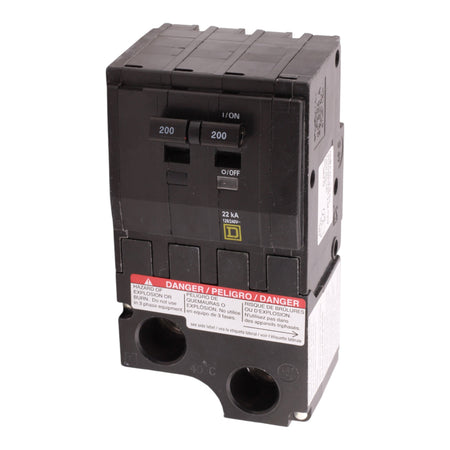 Square D QO QO2200VH 200A 2P 120/240V Standard Plug-In Circuit Breaker - Image 3