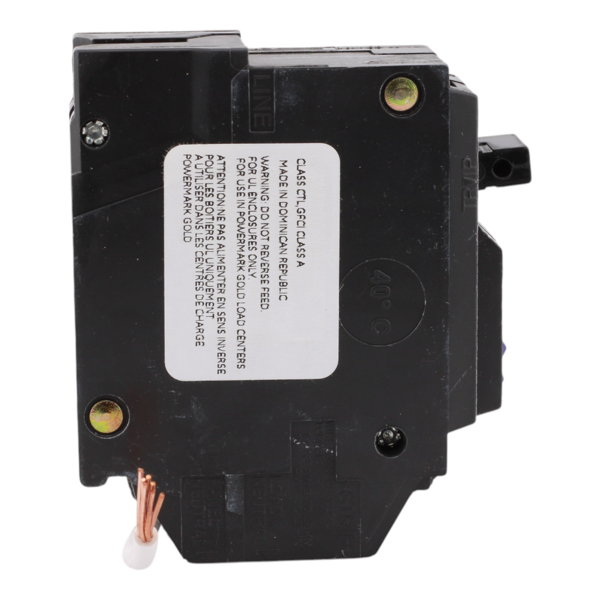 GE THQL1120DFS 20A 1P 120V Dual Function AFCI/GFCI Circuit Breaker - Image 4