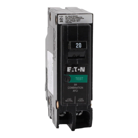 Eaton BR BRP120AF 20A 1P 120V AFCI Plug on Neutral Circuit Breaker - Image 3