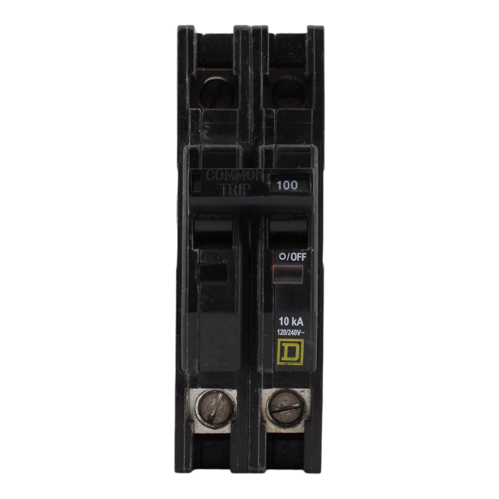 Square D QOU2100, 100 Amps, 120/240 Volts, Double Pole, Miniature Circuit Breaker, Standard Trip, Unit Mount - Image 2