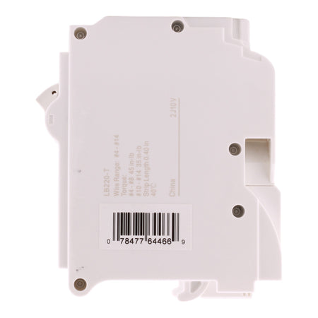 Leviton LB220-T 20A 2P 120/240V Standard Plug-On Neutral Circuit Breaker - Image 6