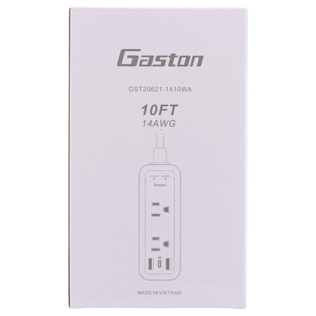 KMC Surge Strip Mini 6 PD, GST20621-1410WA , 6-Outlet, 1200J, 15A, 125V, 5ft, USB-C PD 20W, Compact Surge Protector - Image 2