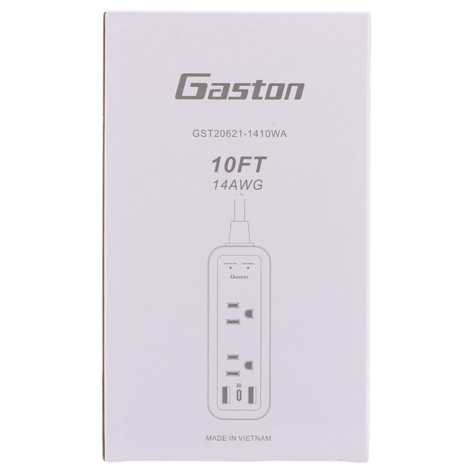 KMC Surge Strip Mini 6 PD, GST20621-1410WA , 6-Outlet, 1200J, 15A, 125V, 5ft, USB-C PD 20W, Compact Surge Protector - Image 2