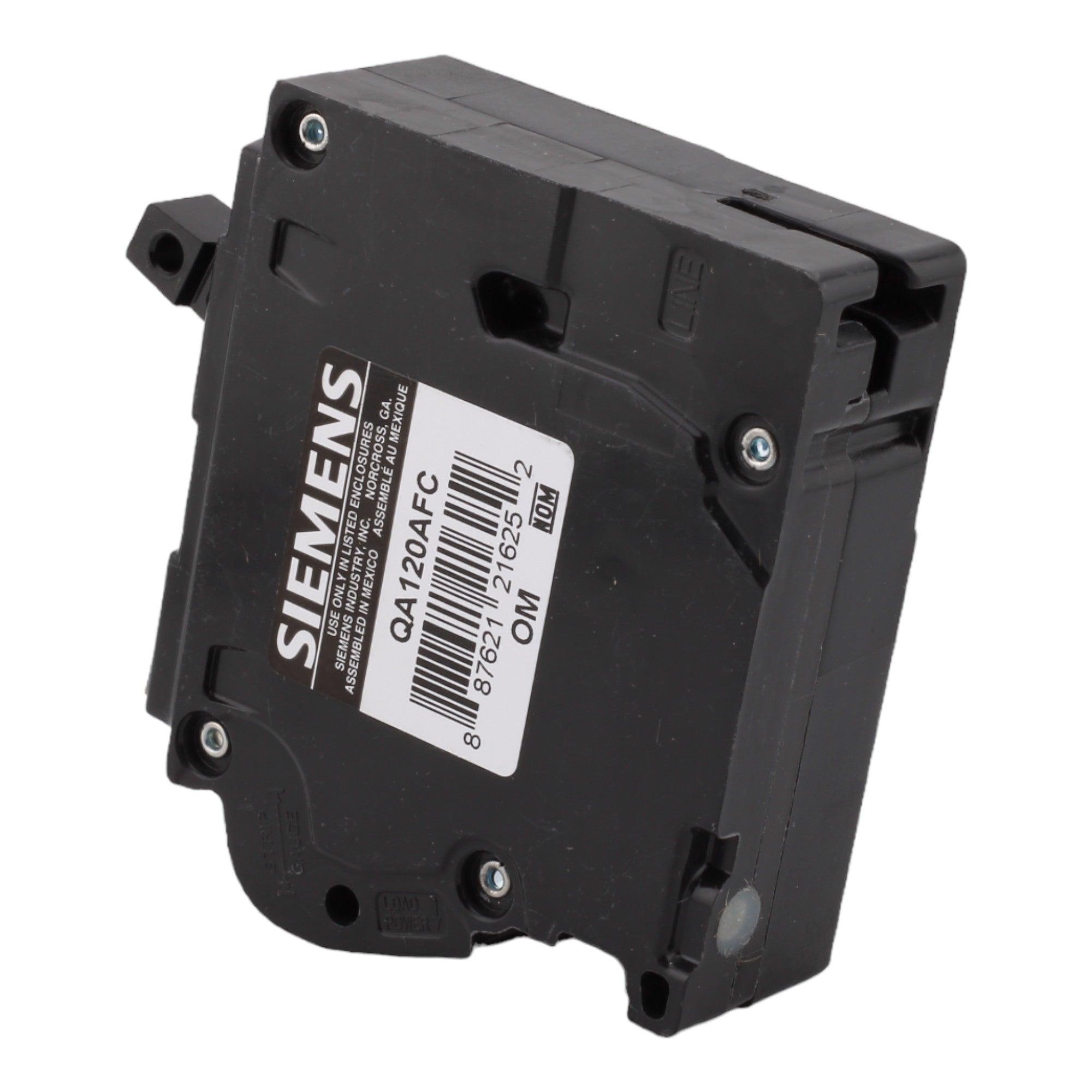 Siemens QA120AFC 20 Amp Single Pole 120V Pigtail-Neutral AFCI Arc Fault Circuit Breaker UL - Image 3