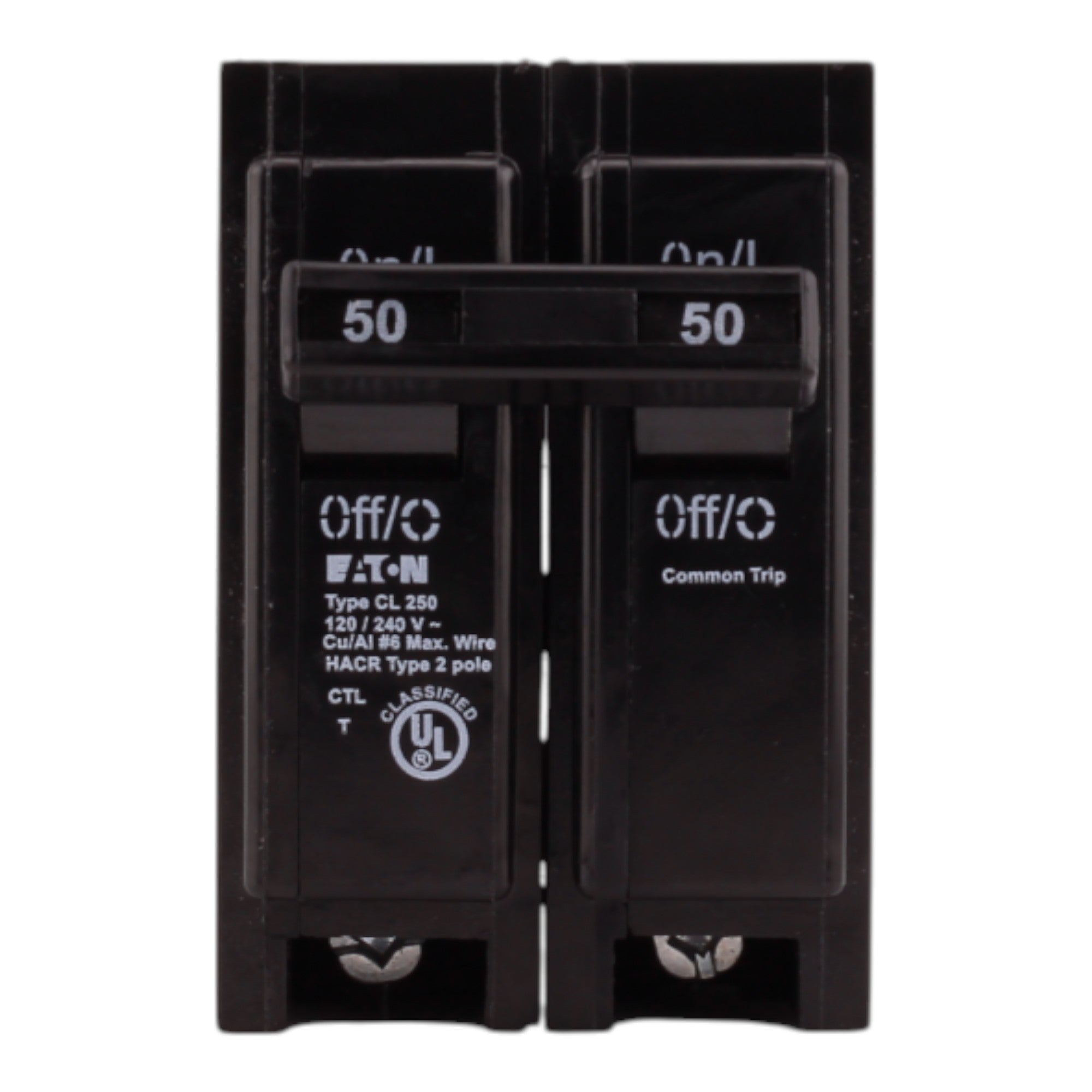 Eaton CL250 50A 2P 120/240V Classified Circuit Breaker - Image 3