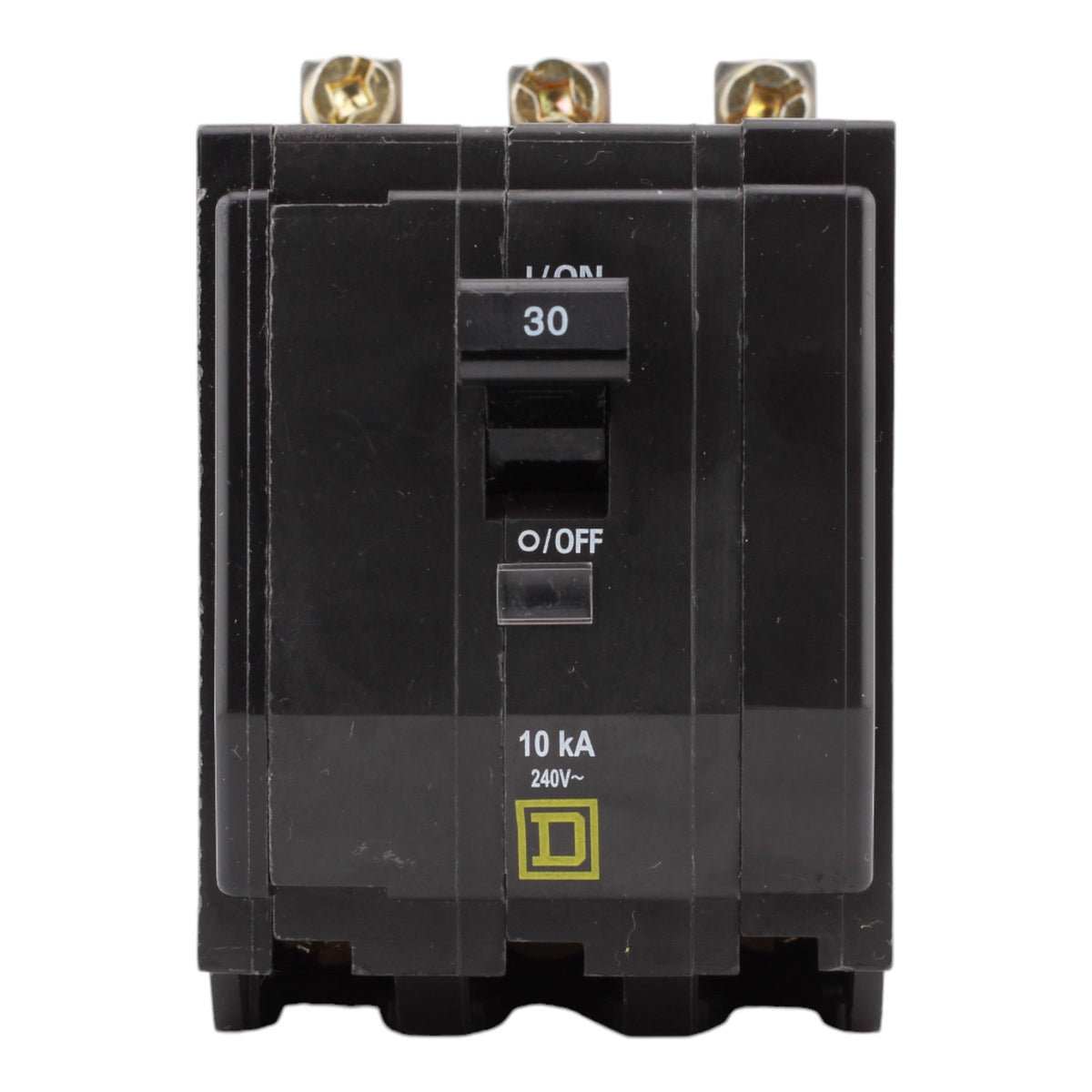 Square D QOB330 30 Amp 3 Pole 240V Standard Trip Bolt-On Circuit Breaker UL - Image 2