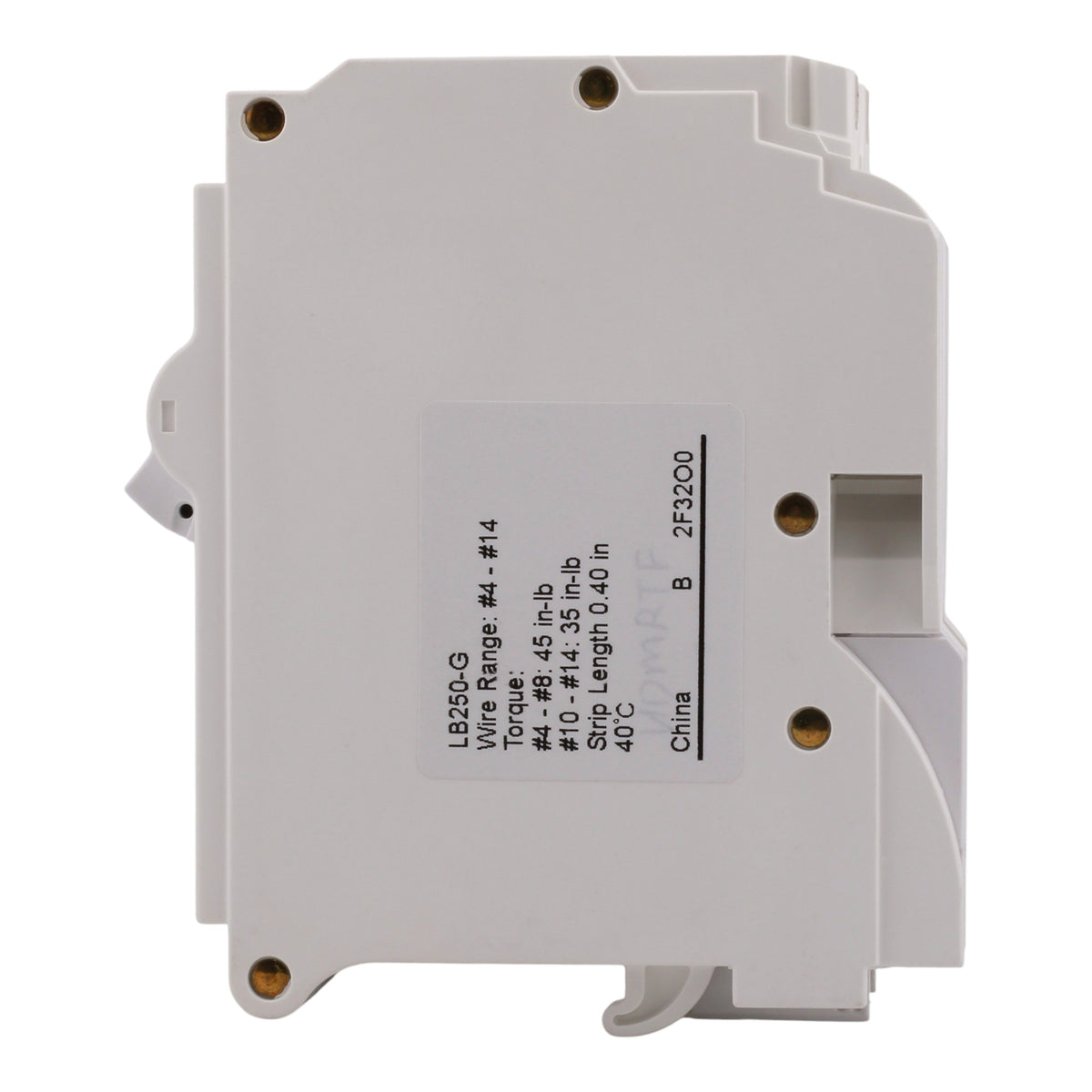 Leviton LB250-G 50A 2P 120/240V GFCI Plug-On Neutral Circuit Breaker - Image 7