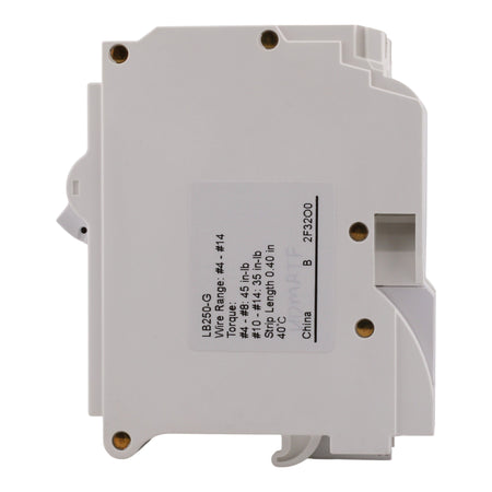Leviton LB250-G 50A 2P 120/240V GFCI Plug-On Neutral Circuit Breaker - Image 7