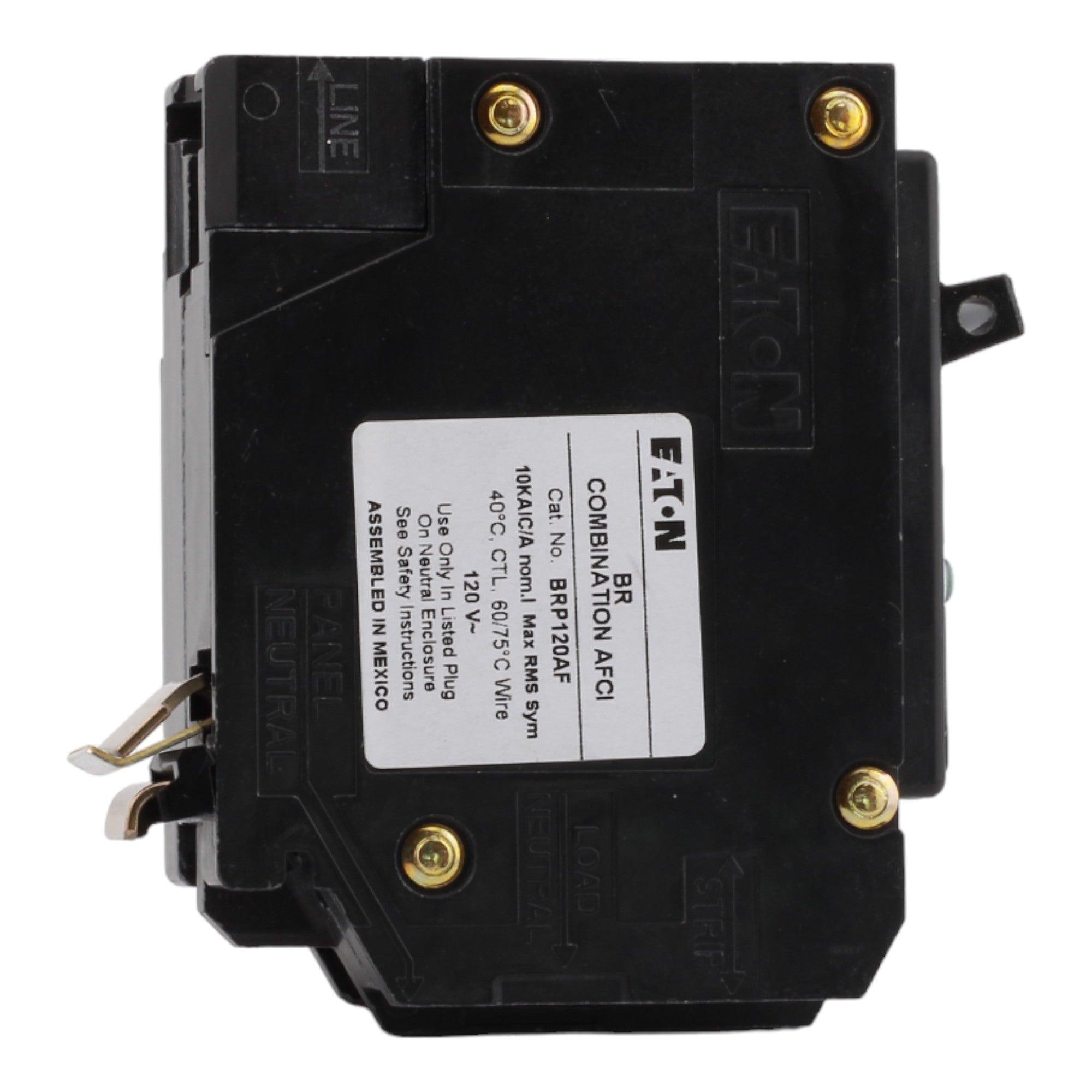 Eaton BR BRP120AF 20A 1P 120V AFCI Plug on Neutral Circuit Breaker - Image 5