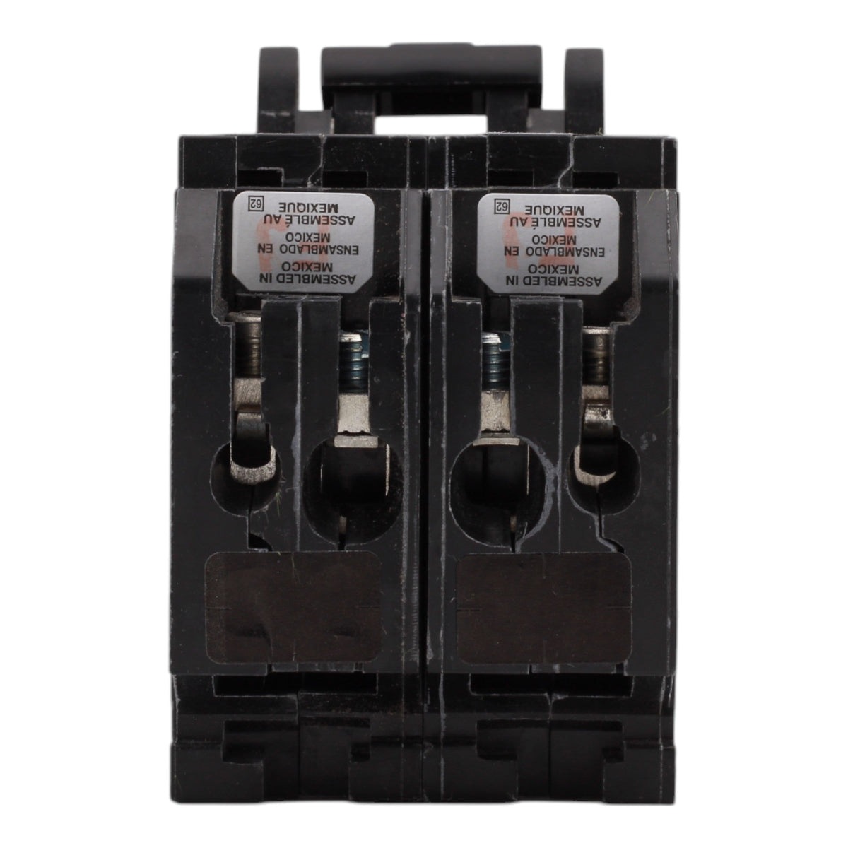 Square D HOMT2020240 20/20/40A 120/240V Quad Tandem Circuit Breaker, Plug-In, 10kA Interrupt, for Homeline Load Centers - Image 7