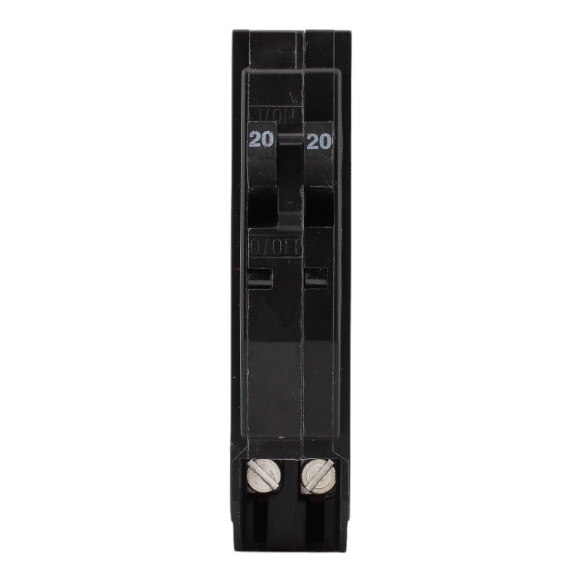 Square D QO2020 20/20A 120/240V Tandem Thermal Magnetic Circuit Breaker, Plug-In, 10kA Interrupt, for QO Load Centers - Image 2