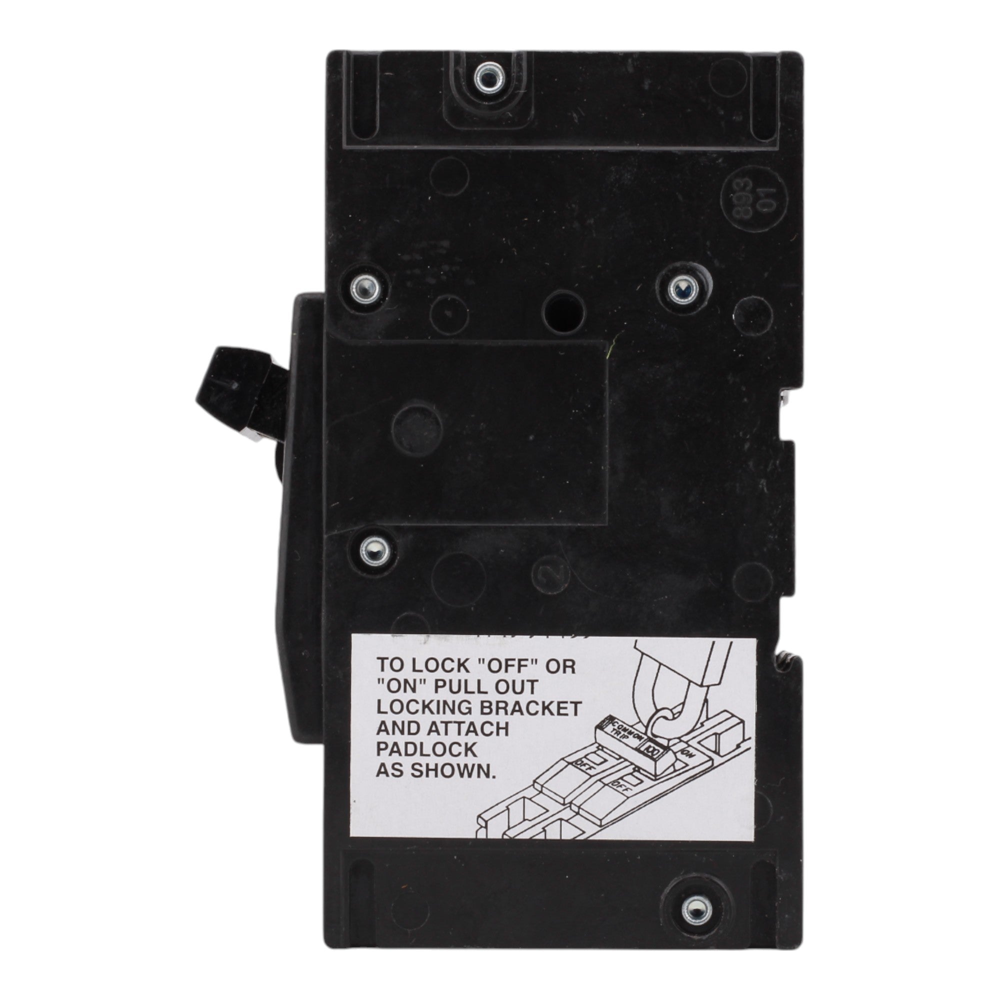 Square D QOU2100, 100 Amps, 120/240 Volts, Double Pole, Miniature Circuit Breaker, Standard Trip, Unit Mount - Image 4