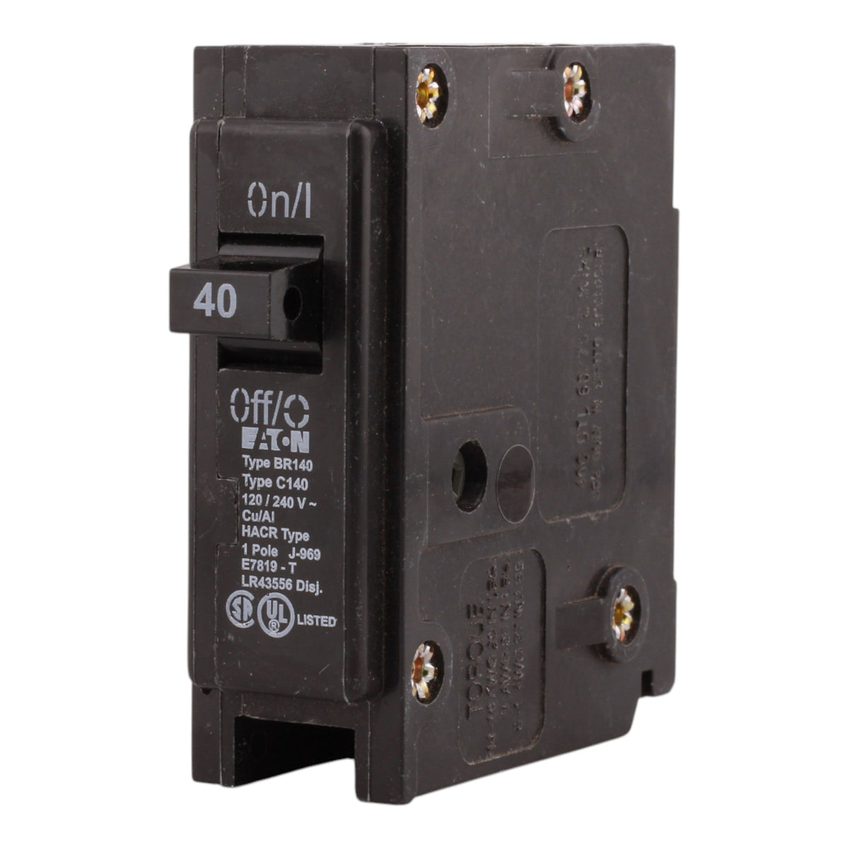 Eaton BR BR140 40A 1P 120/240V Circuit Breaker - Image 8