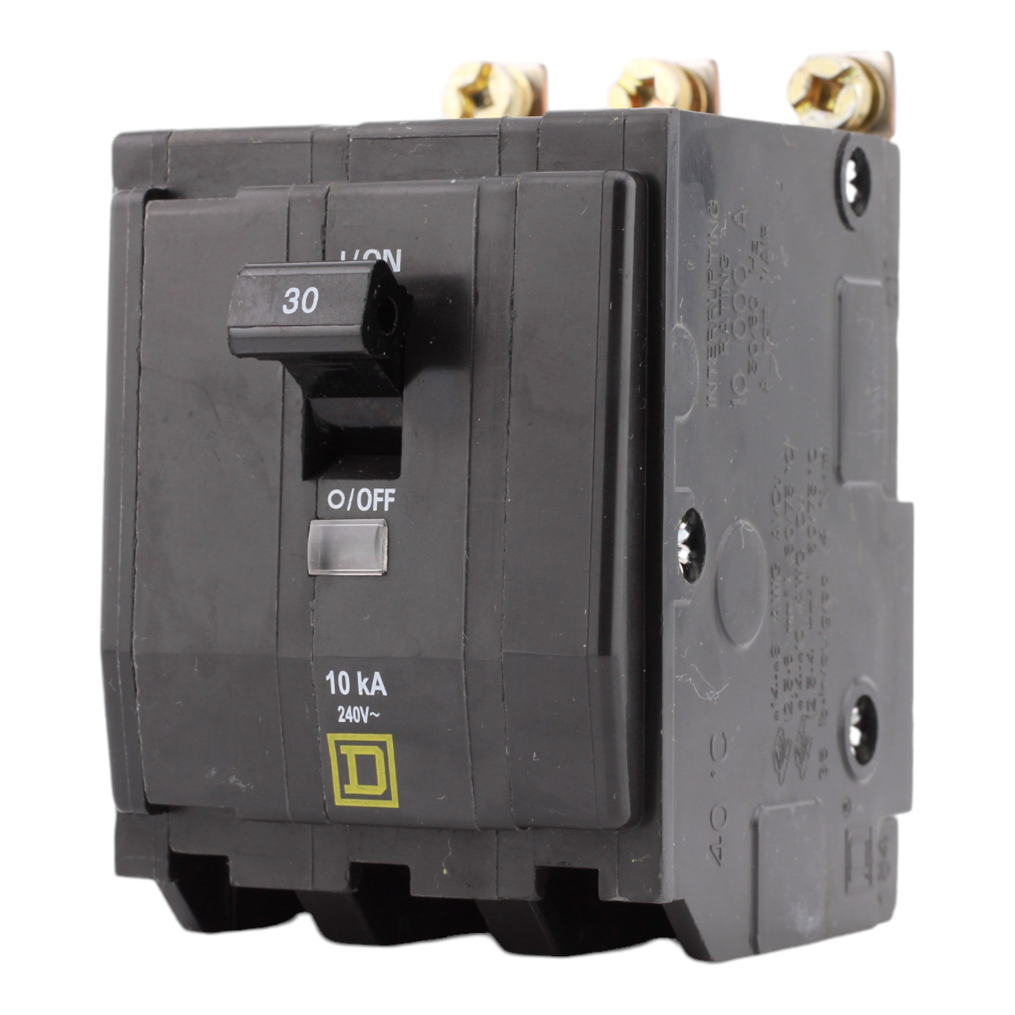 Square D QOB330 30 Amp 3 Pole 240V Standard Trip Bolt-On Circuit Breaker UL - Image 3