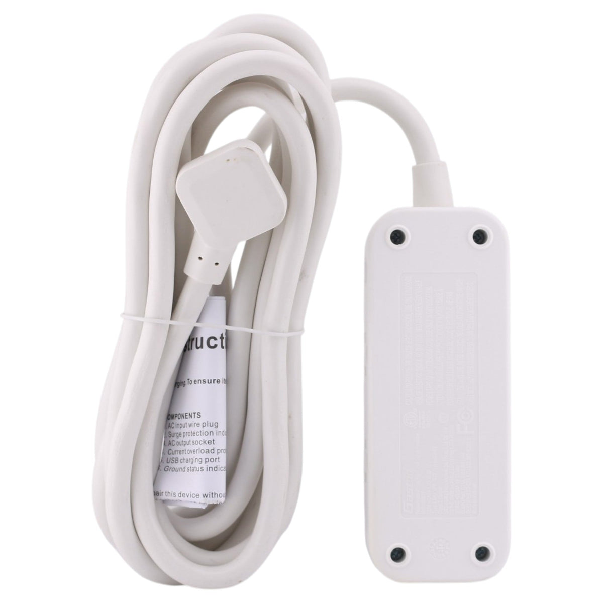 KMC Surge Strip Mini 6 PD, GST20621-1410WA , 6-Outlet, 1200J, 15A, 125V, 5ft, USB-C PD 20W, Compact Surge Protector - Image 5