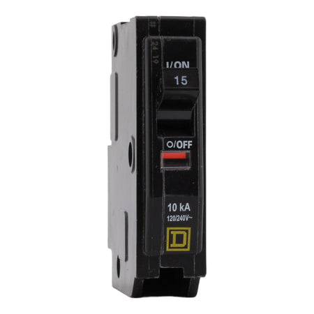 Square D QO QO115 15A 1P 120/240V Circuit Breaker - Image 2