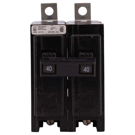 Eaton QBHW, QBHW2040, 40A, 2P, 120/240V, Quicklag, Thermal Magnetic, Bolt-On, Circuit Breaker - Image 2