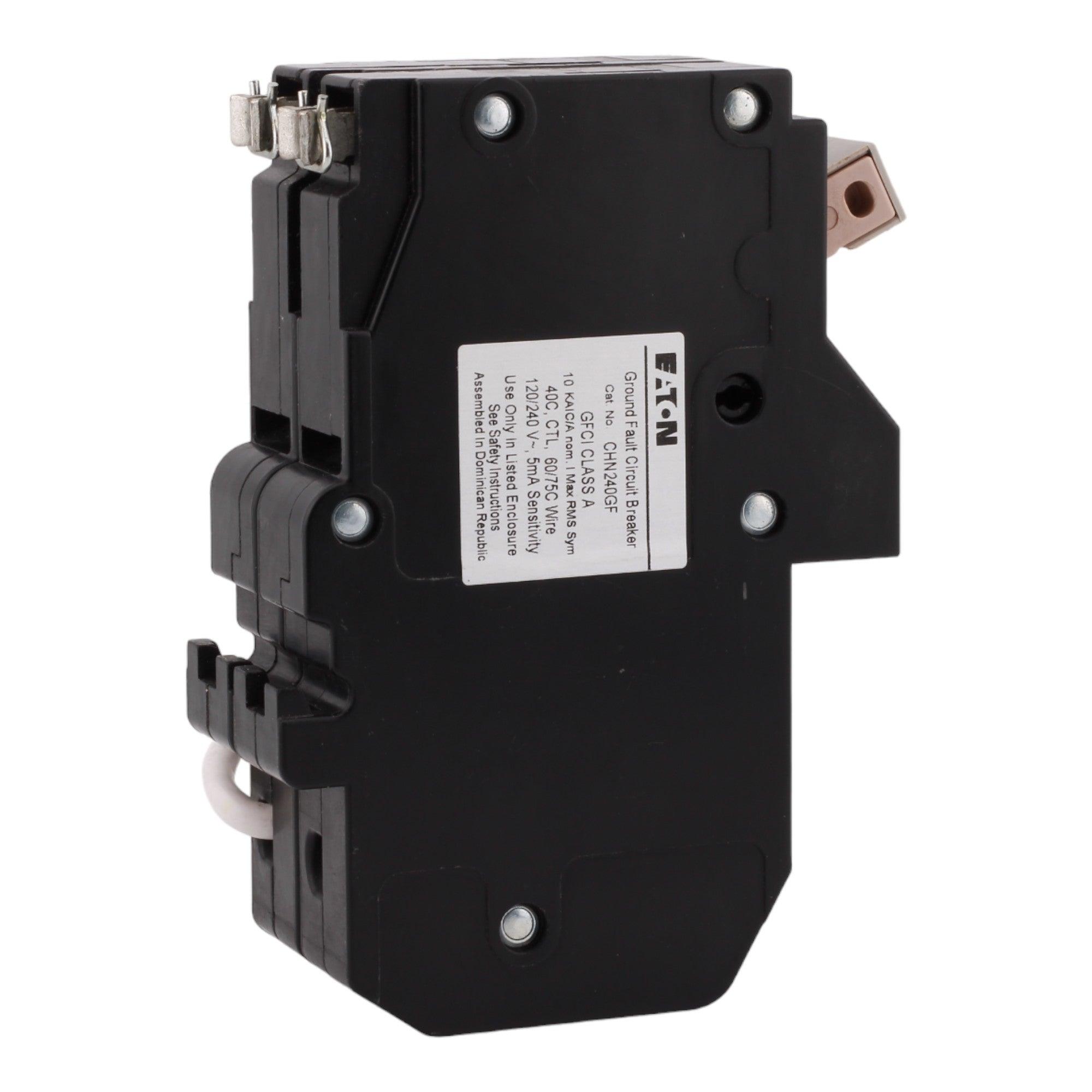 Eaton CHN240GF 40 Amp Double Pole 240V Pigtail-Neutral GFCI Ground Fault Circuit Breaker UL - Image 5