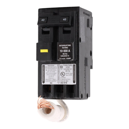 Square D Homeline HOM240GFI 40A 2P 120/240V GFCI Circuit Breaker - Image 2