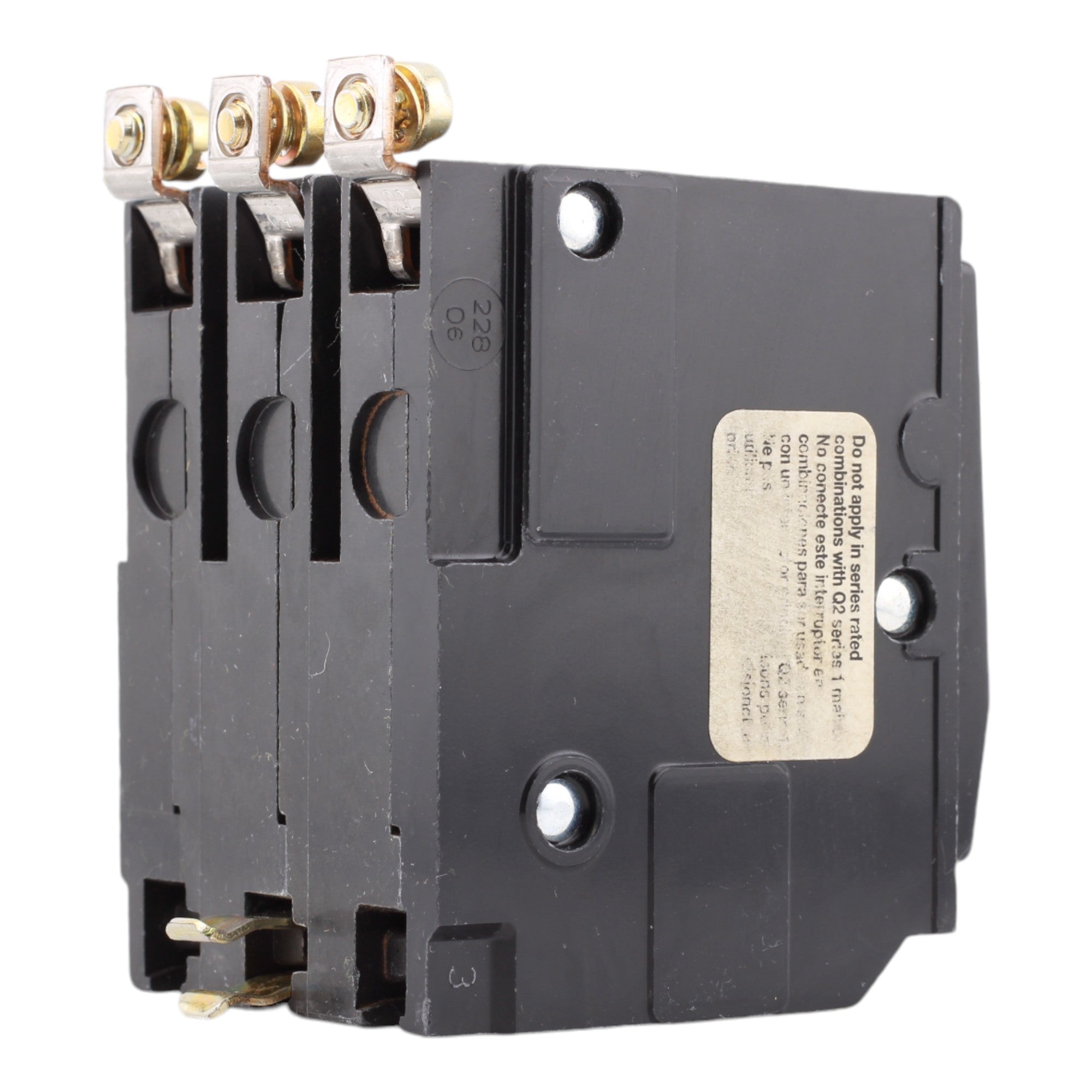 Square D QOB330 30 Amp 3 Pole 240V Standard Trip Bolt-On Circuit Breaker UL - Image 5