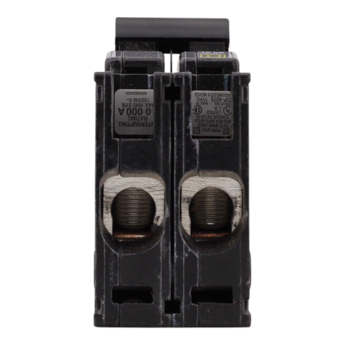 Square D QOU2100, 100 Amps, 120/240 Volts, Double Pole, Miniature Circuit Breaker, Standard Trip, Unit Mount - Image 7
