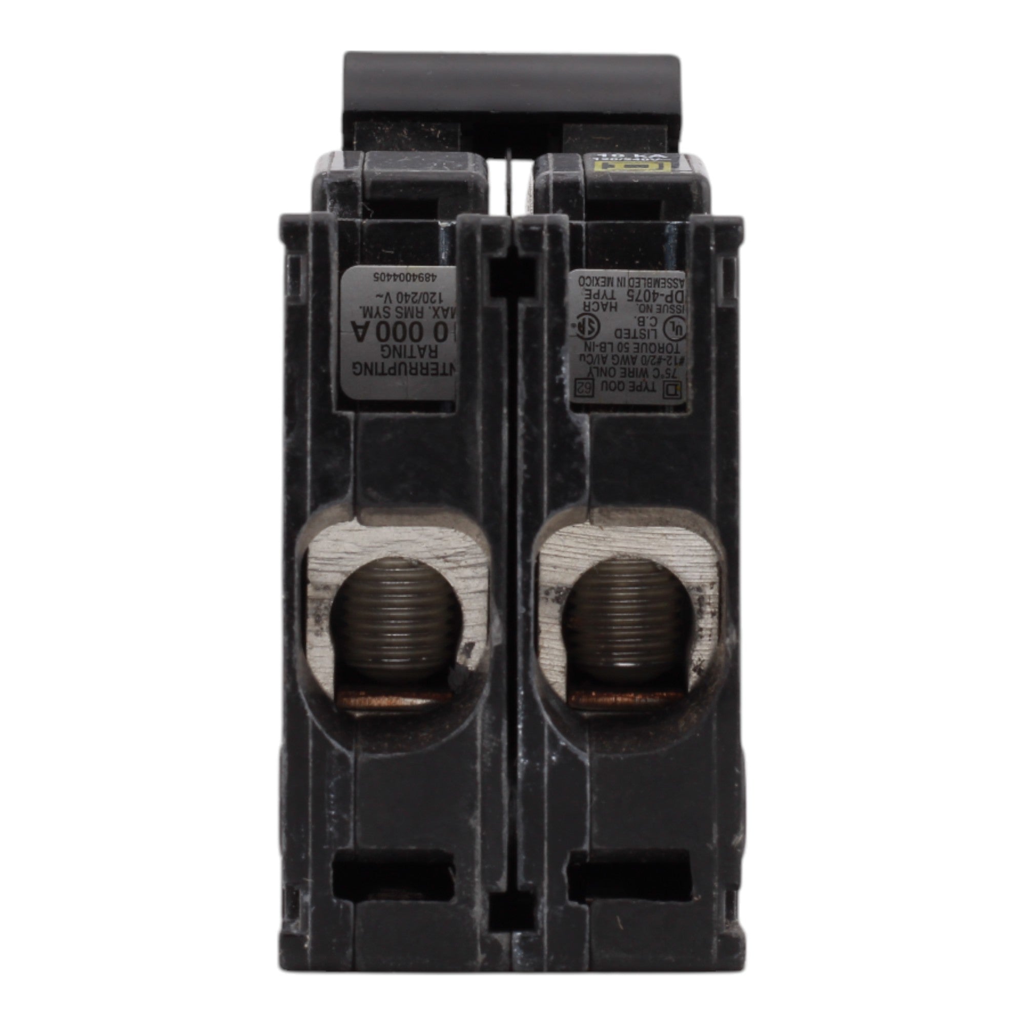 Square D QOU2100, 100 Amps, 120/240 Volts, Double Pole, Miniature Circuit Breaker, Standard Trip, Unit Mount - Image 7