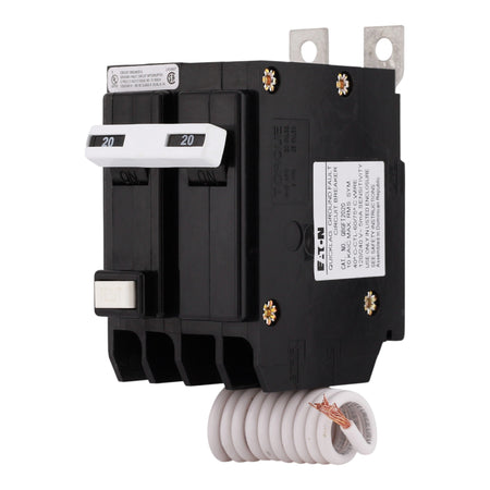 Eaton QB QBGFT2020 20A 2P 120/240V GFCI Bolt-On Circuit Breaker - Image 2